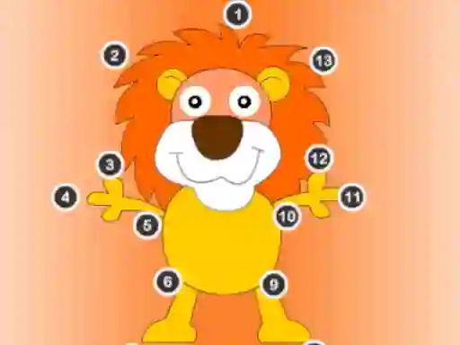თამაში Point To Point Happy Animals ონლაინ