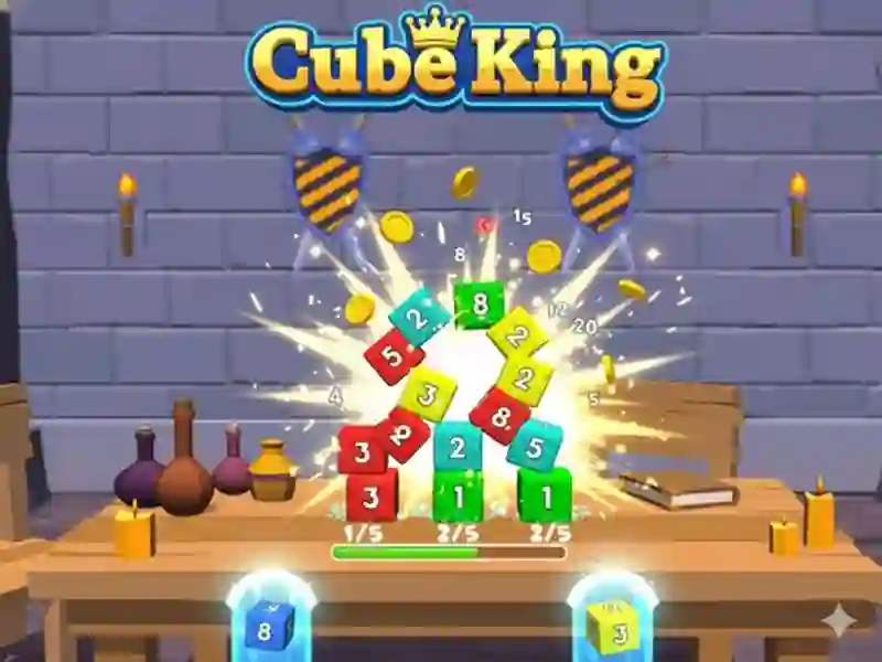თამაში Cubes King ონლაინ