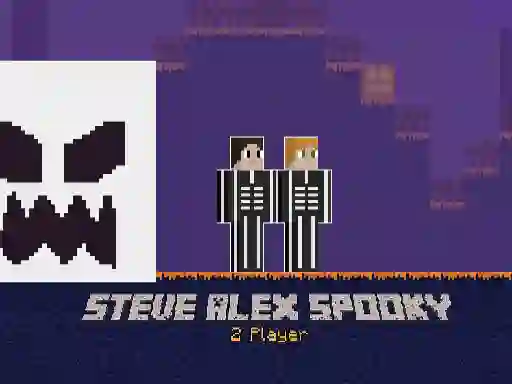 თამაში Steve Alex Spooky 2 Player ონლაინ