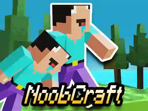 თამაში Parkour Craft Noob Steve 2 ონლაინ