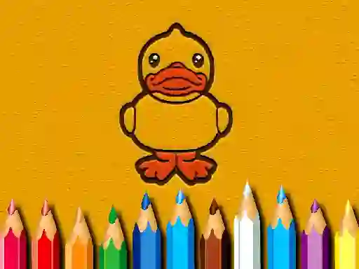 თამაში Back To School: Ducks Coloring Book ონლაინ