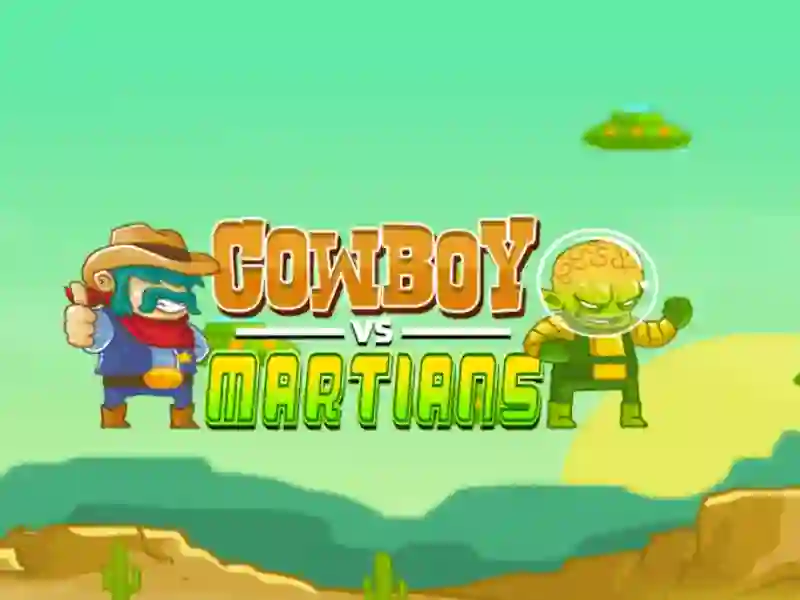 თამაში Cowboys vs. Martians ონლაინ