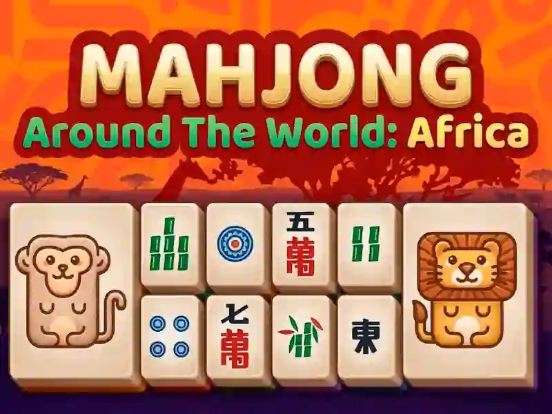 თამაში Mahjong Around The World Africa ონლაინ