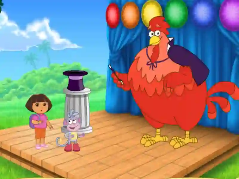 Dora the Explorer Dora's Magic Land Adventure 🕹️ ითამაშე ონლაინ SGameS-ზე