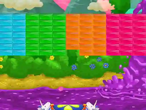 თამაში Brick Breaker Unicorn ონლაინ