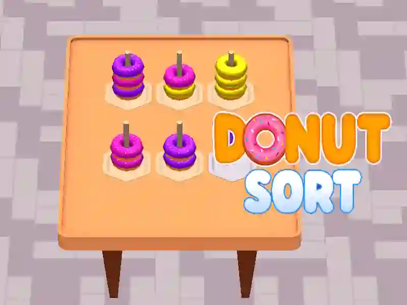 თამაში Donut Sort ონლაინ