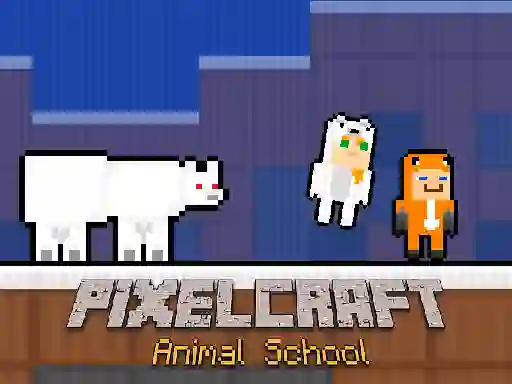 თამაში PixelCraft Animal School ონლაინ