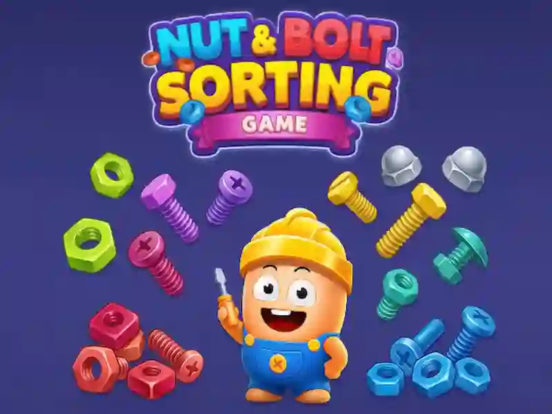 თამაში Nuts & Bolt Sorting Game ონლაინ
