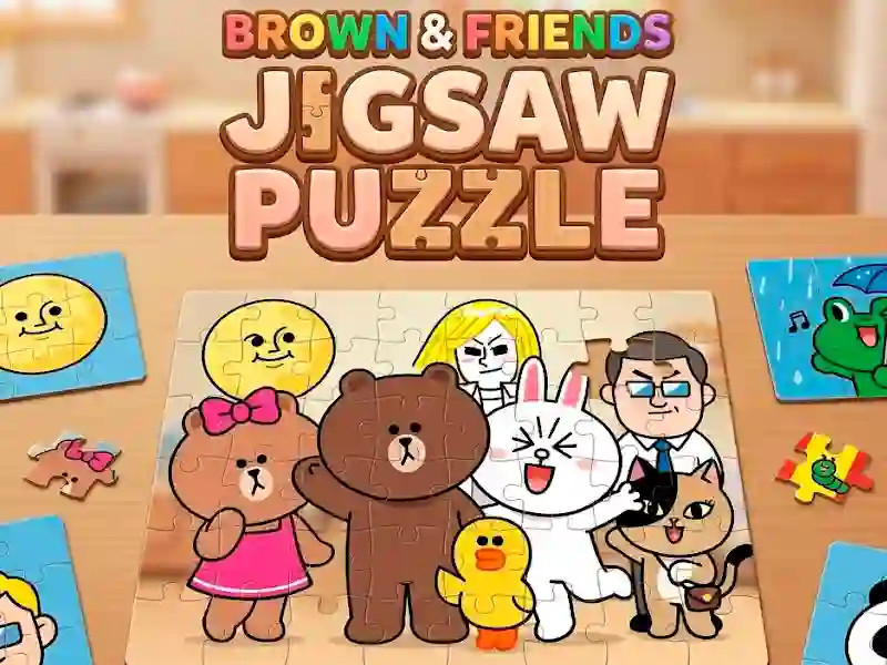 თამაში Brown And Friends Jigsaw Puzzle ონლაინ