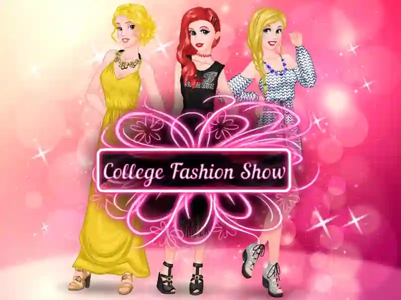 თამაში College Fashion Show ონლაინ