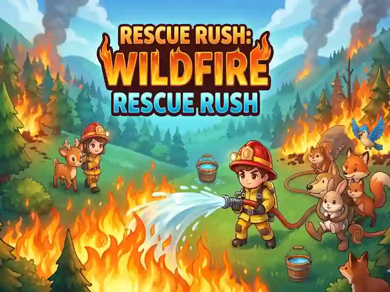 თამაში Rescue Rush: Wildfire ონლაინ
