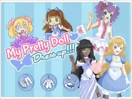 თამაში My pretty doll : Dress up ონლაინ