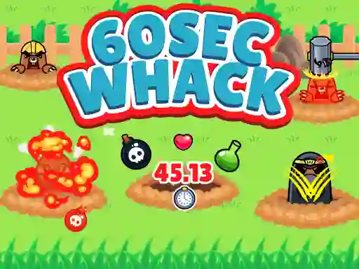თამაში 60 Second Whack ონლაინ