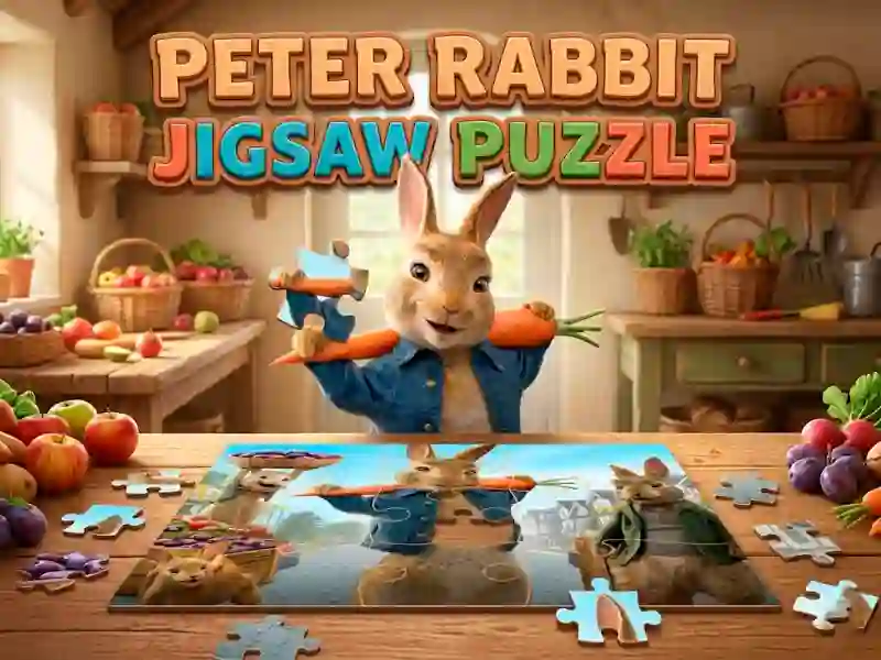 თამაში Peter Rabbit Jigsaw Puzzle ონლაინ