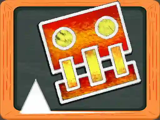 თამაში Geometry Dash Blackboard ონლაინ