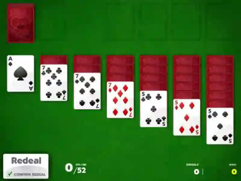 თამაში Solitaire ონლაინ