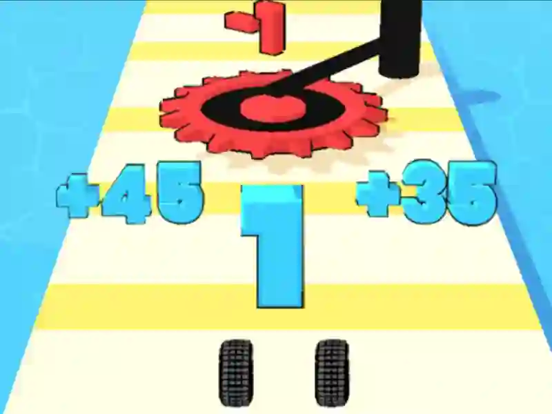 თამაში Number Run 3D ონლაინ