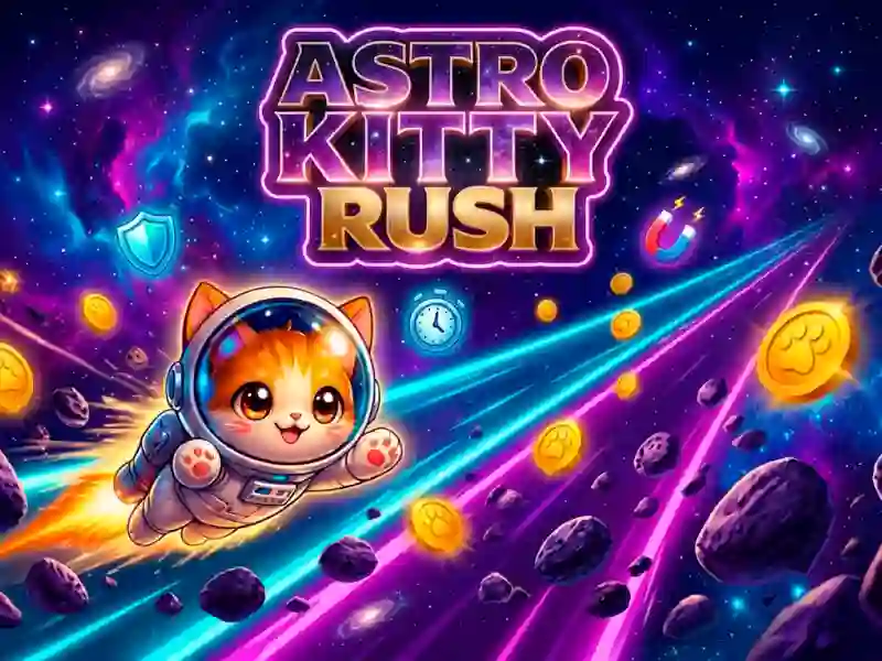 თამაში Astro Kitty Rush ონლაინ