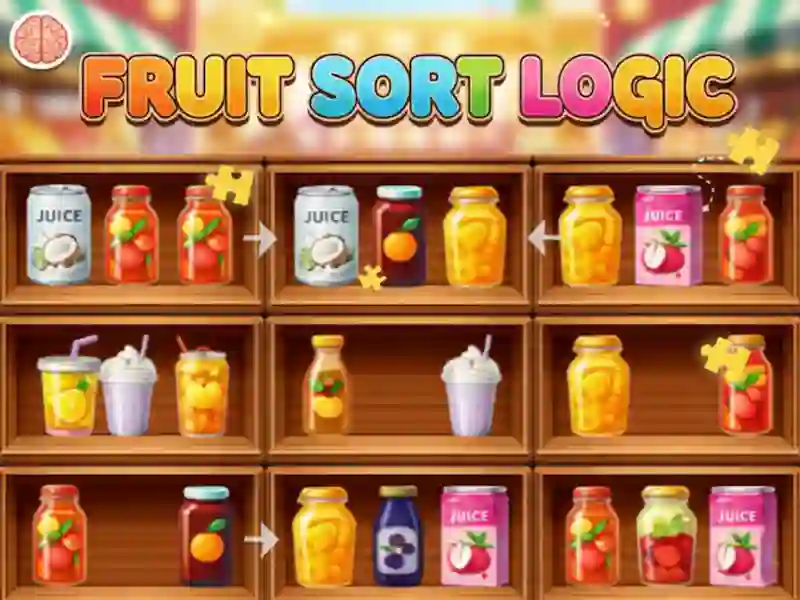 თამაში Fruit Sort Logic ონლაინ