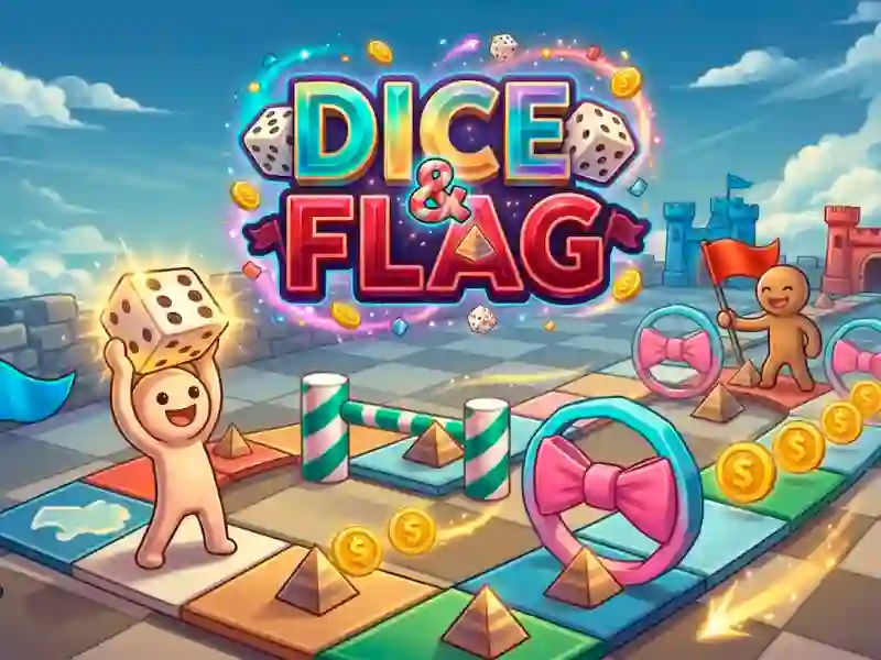 თამაში Dice & Flag ონლაინ
