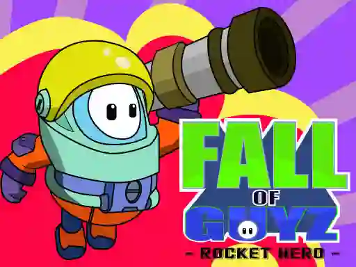 თამაში Fall Guys Rocket Hero ონლაინ