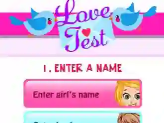 თამაში Princess Love Test ონლაინ