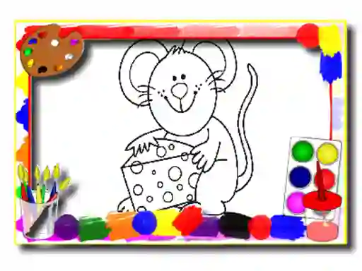 თამაში Kids Cartoon Coloring Book ონლაინ