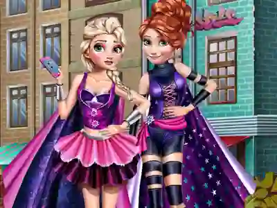 თამაში Superhero Spring Princess Dress Up ონლაინ