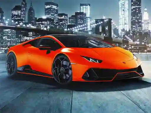 თამაში Lamborghini Huracan Evo Puzzle ონლაინ