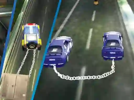 თამაში Chained Impossible Driving Police Cars ონლაინ