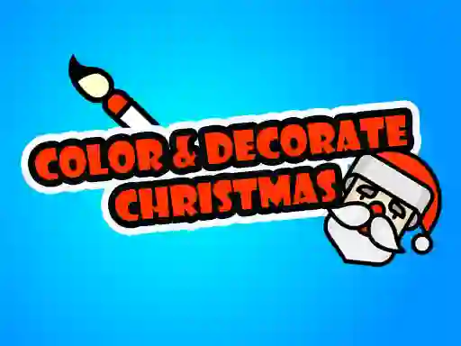 თამაში Color & Decorate Christmas ონლაინ