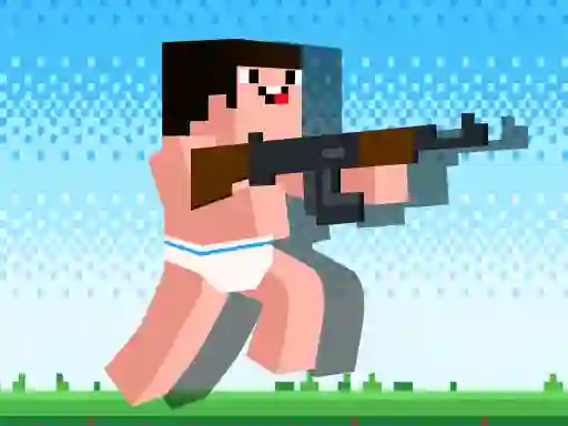 თამაში Noob Rush vs Pro Monsters ონლაინ
