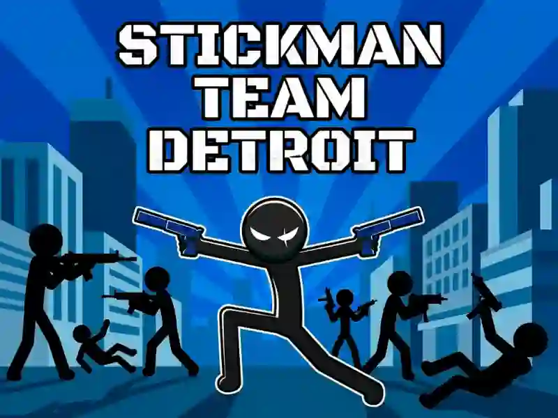 თამაში Stickman Team Detroit ონლაინ
