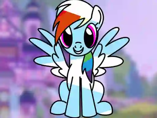 თამაში My Little Pony Coloring Book ონლაინ