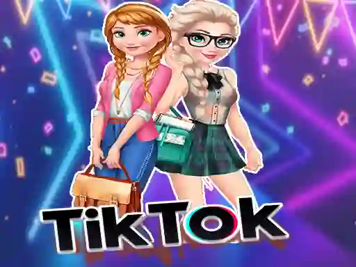 თამაში TikTok Trend: Elsa Frozen ონლაინ