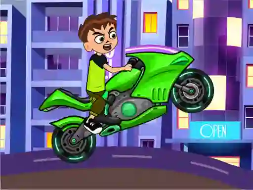 თამაში Ben 10 Racer punk ონლაინ
