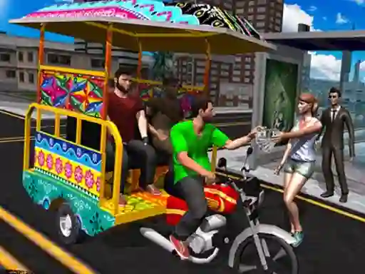 თამაში TukTuk Chingchi Rickshaw 3D ონლაინ
