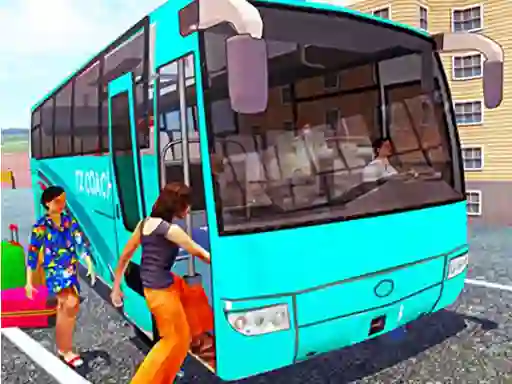 თამაში Off Road bus Transport Driver: Tourist Coach Sim ონლაინ