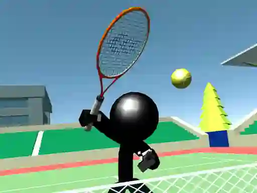 თამაში Stickman Tennis 3D ონლაინ