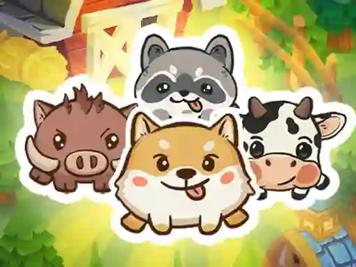 თამაში Animal Sort Cute Game Puzzle ონლაინ