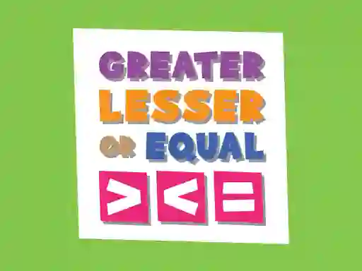 თამაში Greater Lesser Or Equal ონლაინ