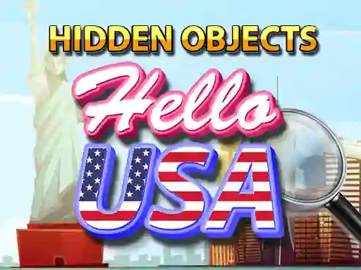 თამაში Hidden Objects Hello USA ონლაინ