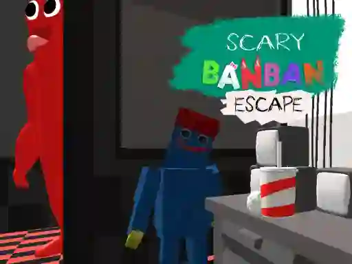 თამაში Scary BanBan Escape ონლაინ
