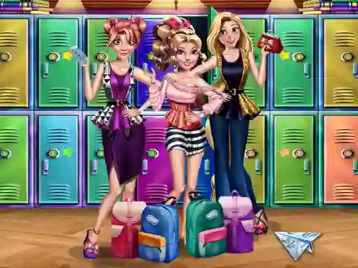 თამაში Princess Back To School ონლაინ