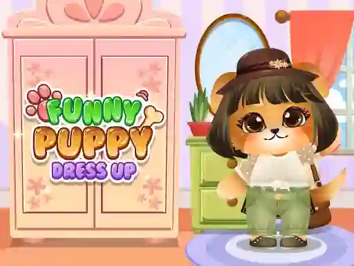 თამაში Funny Puppy Dress Up ონლაინ
