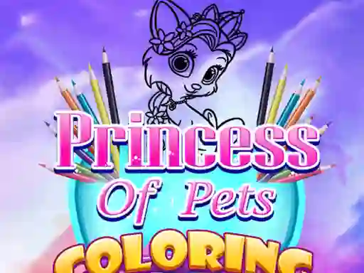 თამაში Princess Of Pets Coloring ონლაინ