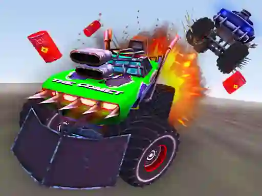 თამაში Death Race Monster Arena ონლაინ