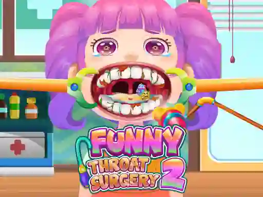 თამაში Funny Throat Surgery 2 ონლაინ