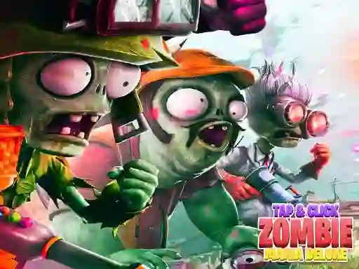 თამაში Tap & Click Zombie Mania Deluxe ონლაინ