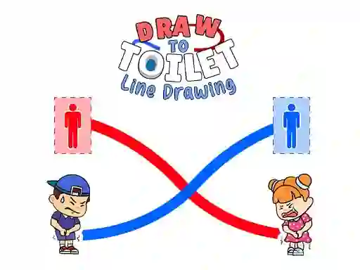 თამაში Draw To Toilet Line Drawing ონლაინ